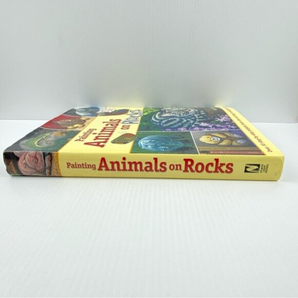 Painting Animals on Rocks by Lin Welford Hardcover Craft Book 2003 - Picture 4 of 12